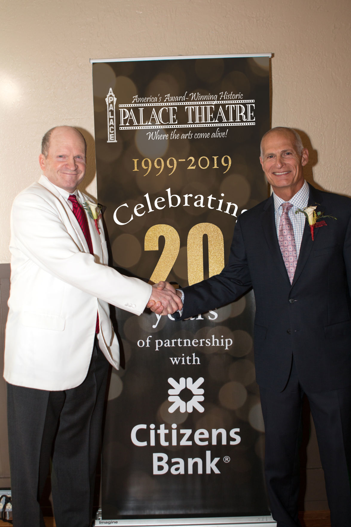 Scene Setter -- Citizens Bank and the Palace Theatre mark 20 years